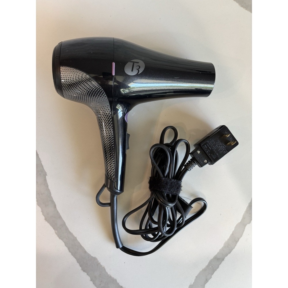 T3 Veloce Professional Hair Dryer 73810 black and purple